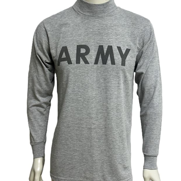 미육군 구형 IPFU 체육복 트레이닝복 긴팔 티셔츠 (S) (3)