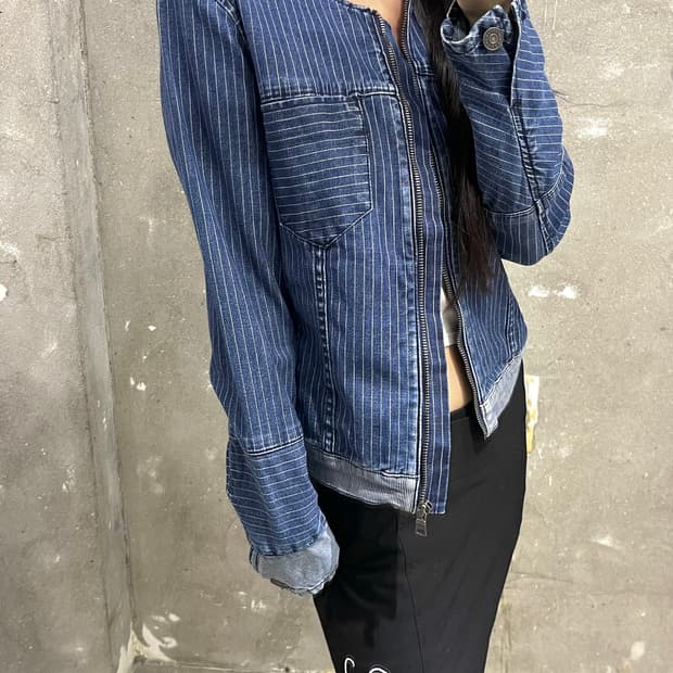 Armani Exchange 아르마니익스체인지 코튼 데님 자켓