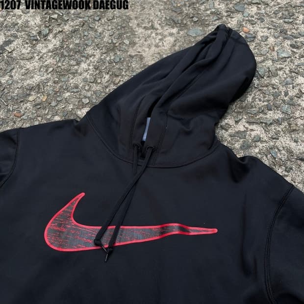 나이키 빅로고 후디 100