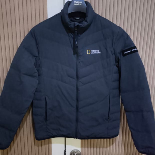 100 내셔널지오그래픽 덕다운 경량패딩