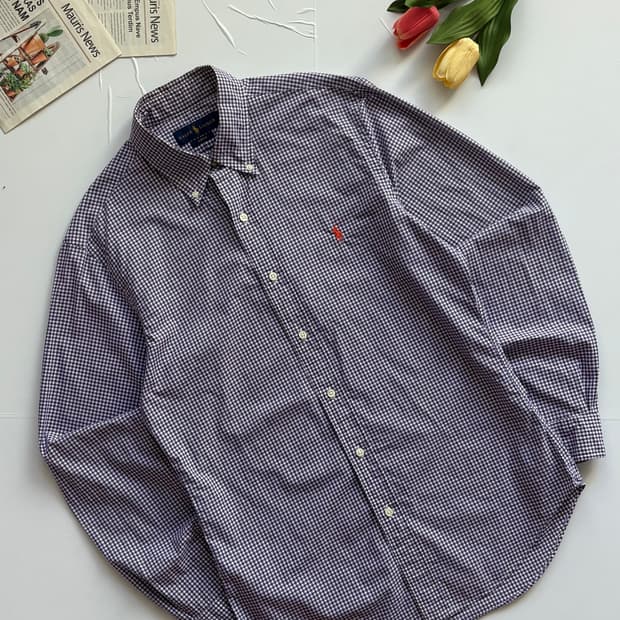 Polo 폴로랄프로렌 깅엄 체크 셔츠