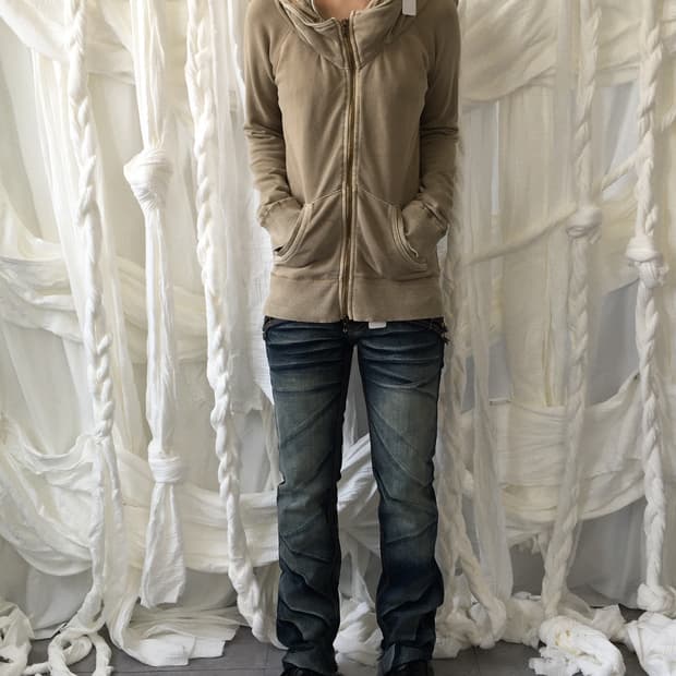 Goa high neck hood zip up