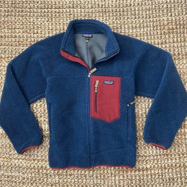 00s 파타고니아 레트로-X 네이비/버건디