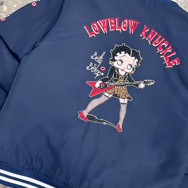 Low Blow Knuckle Betty Boop Stadium jack