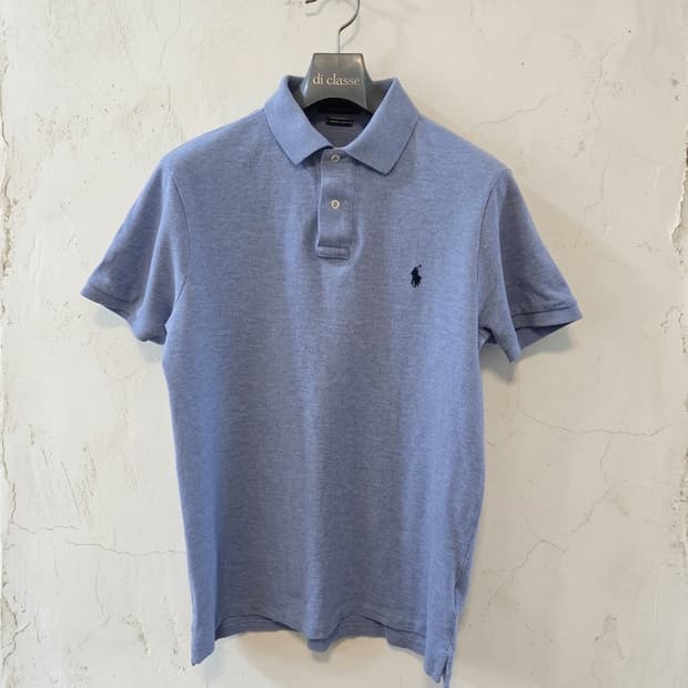 폴로 랄프로렌 카라티 M 커스텀 슬림핏 하늘색