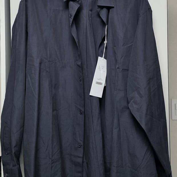 코모리 26SS 네이비 & 화이트 셔츠 4사이즈