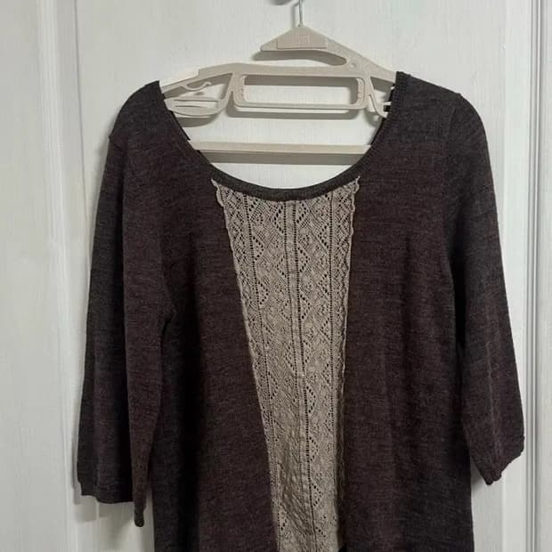 Samansa mos2 sm2 니트 반팔 가디건