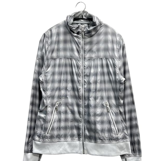 (M) 마모트 우먼스 체크패턴 우븐 자켓