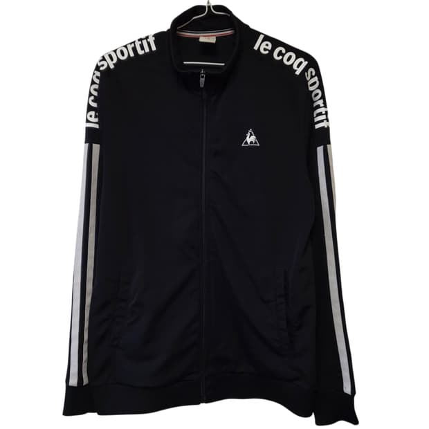 르꼬끄 져지 100-105 블랙 트랙탑자켓