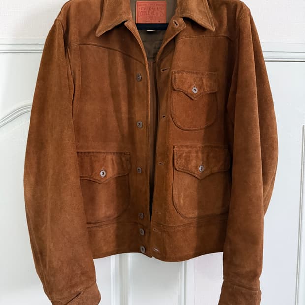 RRL 러프아웃 레더자켓