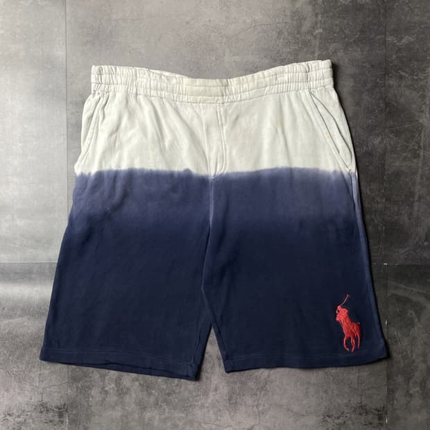 RALPH LAUREN 랄프로렌 그라데이션 스웨트 하프팬츠 A01220