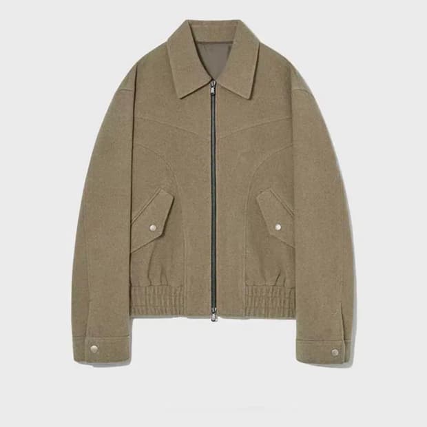 (오늘만급처)아워스코프 울블루종 베이지2사이즈 새상품