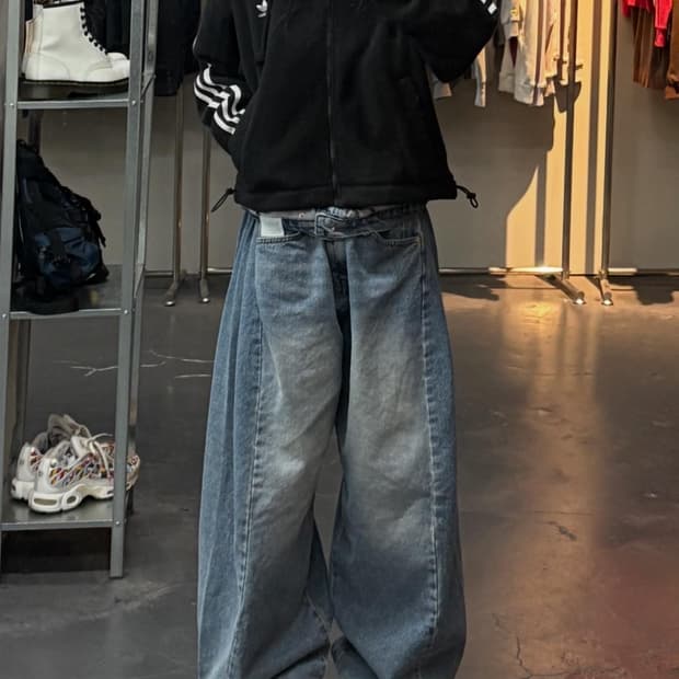 아디다스 플리스 크롭 풀집업 A3182