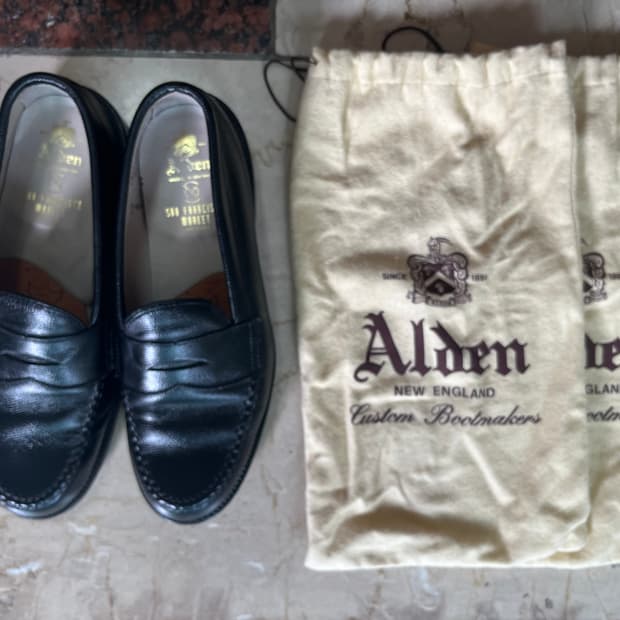 [7 1/2] Alden 알든 샌프란시스코마켓 별주 페니로퍼 67197