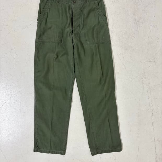 60’s U.S Army og-107 Fatigue Pant 1st.