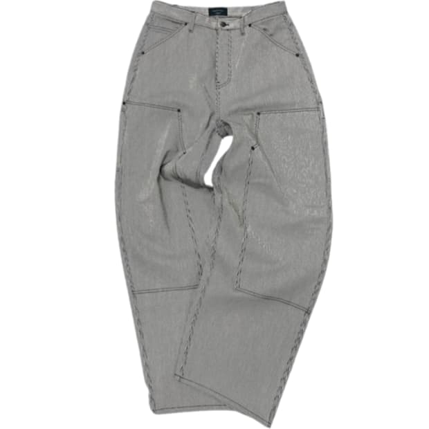 [2] 언더마이카 스트라이프 엔지니어 더블니 워크 팬츠