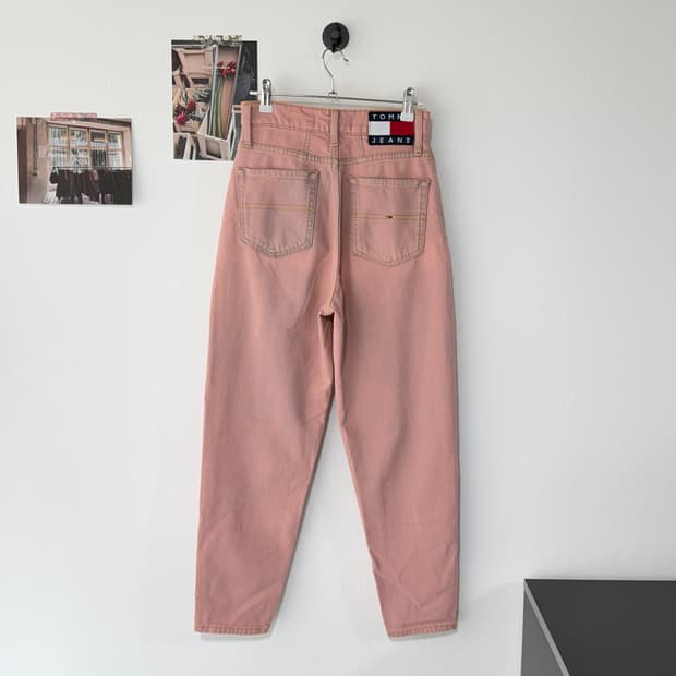 [26] 타미힐피거 핑크 데님 청바지