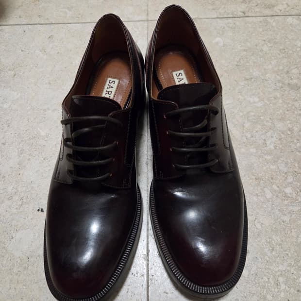 SARTORE 사토레 프랑스 더비슈즈 옥스퍼드 구두 230 36 1/2