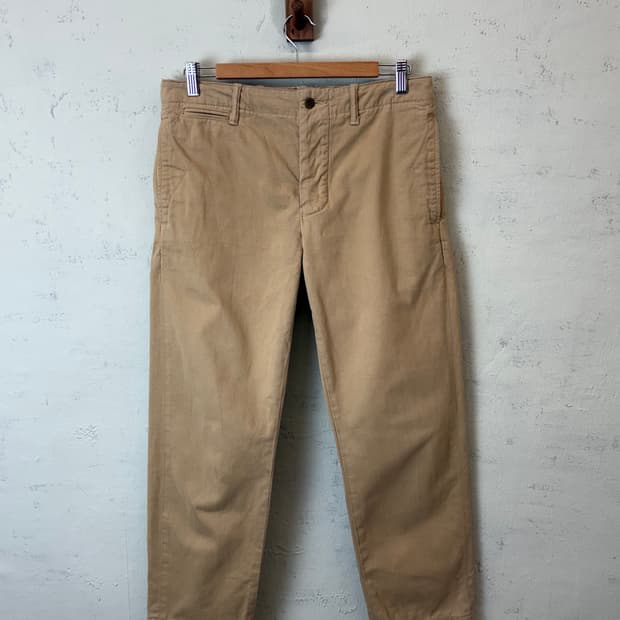 더블알엘 RRL 버튼플라이 코튼 치노팬츠