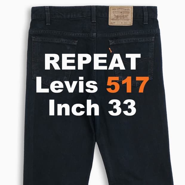 리바이스 517 오렌지탭 90s USA 33 인치 OR51734184