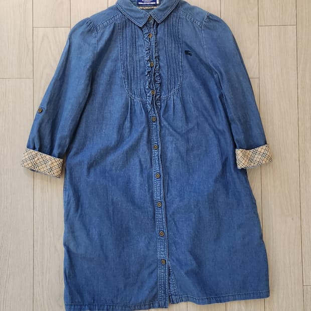 버버리 데님 원피스