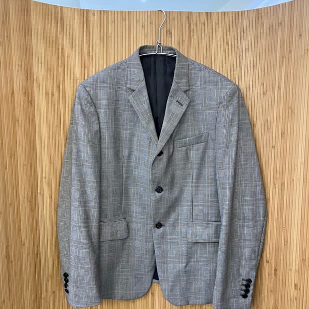 MNGU 체크 패턴 블레이저 자켓 판매