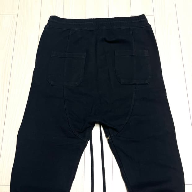 codes combine 드롭스트링 바이커 드롭 크로치 사루엘 팬츠