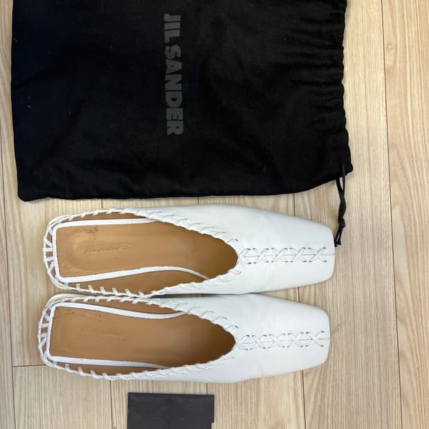 질샌더 플랫슈즈 38.5 size