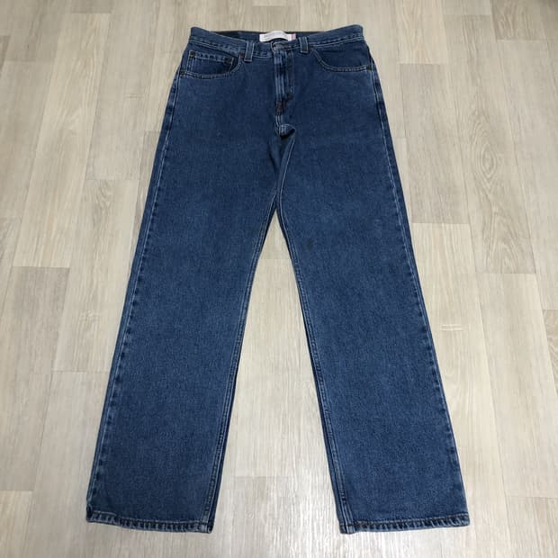(31) 00's 리바이스 Levi's 505 레귤러핏 연청 워시드 데님