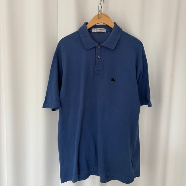 BURBERRYS collar t-shirt (madeinENGLAND)