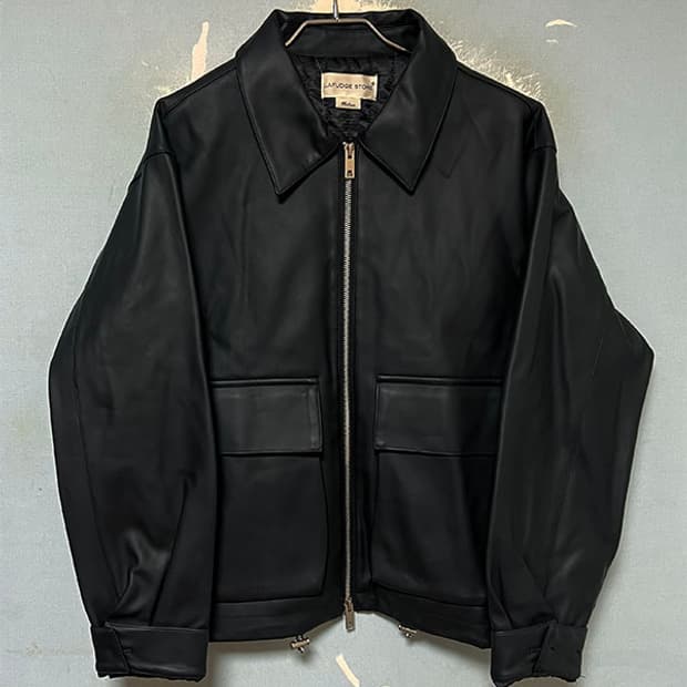 라퍼지스토어 버핑레더 남자 자켓 새상품 누빔 추동복 M 95-100