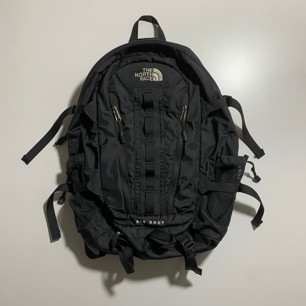 노스페이스 빅샷 블랙 백팩