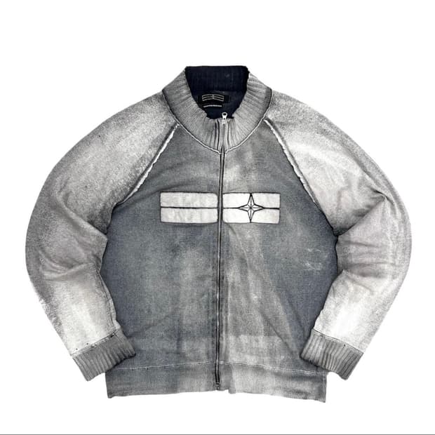 스톤아일랜드 빈티지 워시드 코튼 집업(L)