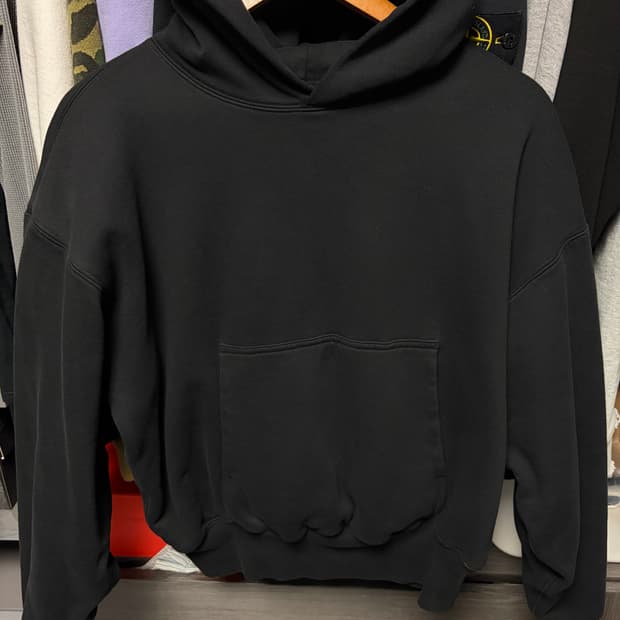 이지 갭 퍼펙트 후드 블랙