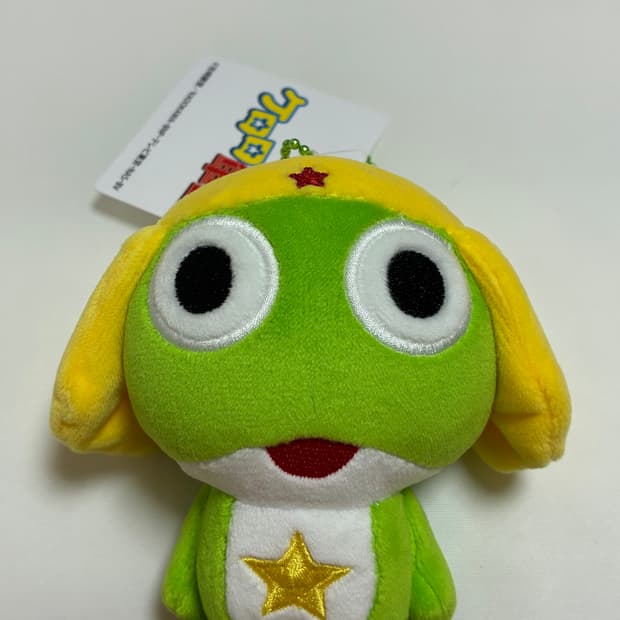 기본 케로로 마스코트 인형 키링
