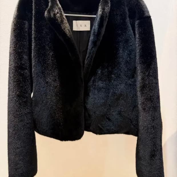 유어네임히얼 퍼 자켓 코트