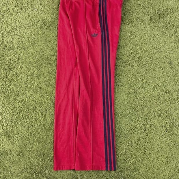 아디다스 파이어버드 버건디 네이비 트레이닝바지 29~32인치