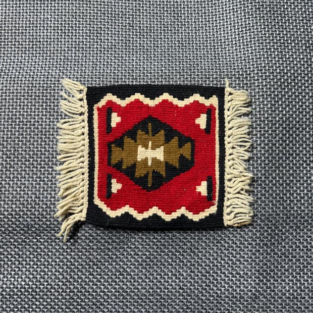 빈티지 네이티브 아메리칸 울 러그 스몰 (old-8618)