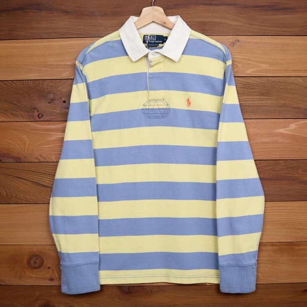 폴로 스트라이프 럭비셔츠