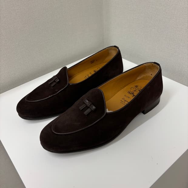 보우타이 헨리 벨지안로퍼 스웨이드 7사이즈