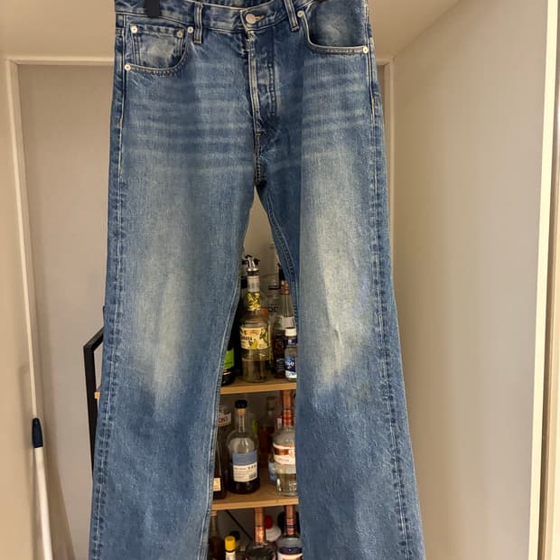 마르지엘라 워싱 데님 팬츠 31