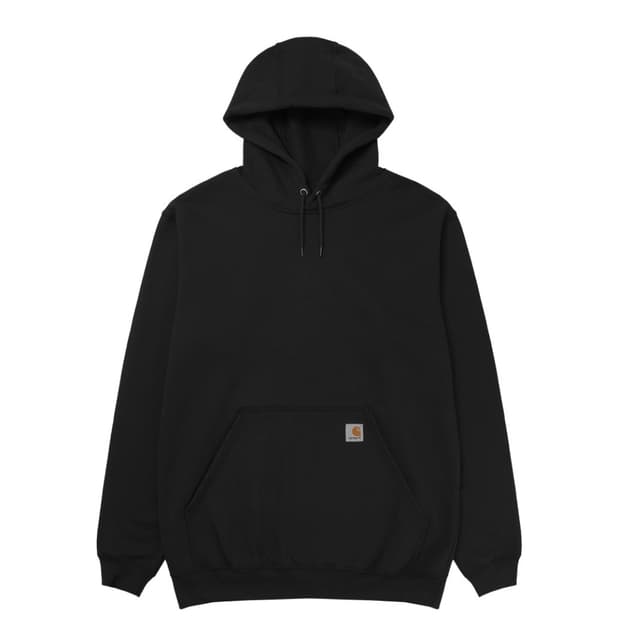 칼하트 기모 후드티 블랙 s