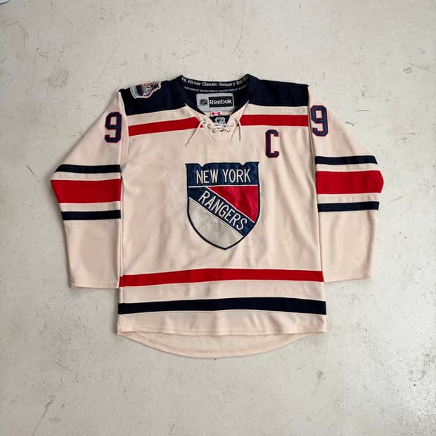 리복 CCM NHL 뉴욕 레인저스 빈티지 하키 유니폼 50