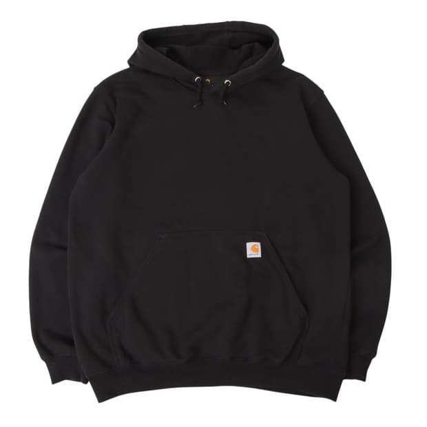 칼하트 블랙 오리지널핏 후드티