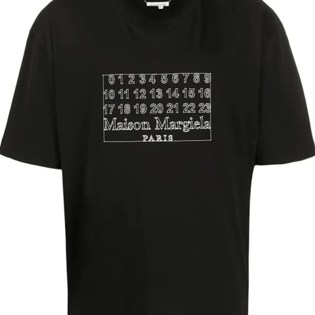 마르지엘라 넘버링 티셔츠