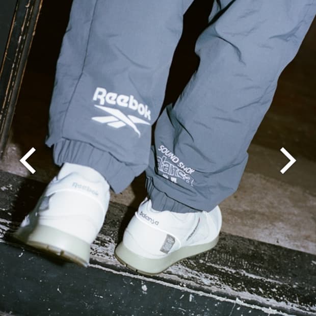 리복X발란사 트랙팬츠 그레이