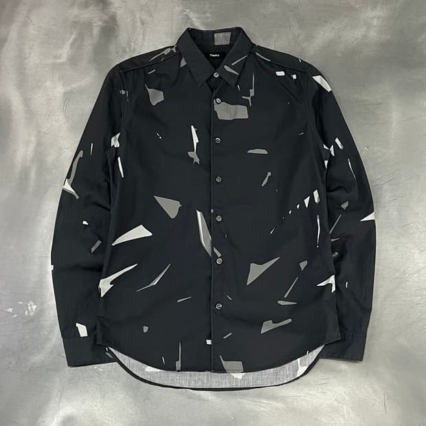  띠어리 패턴 셔츠 y15851