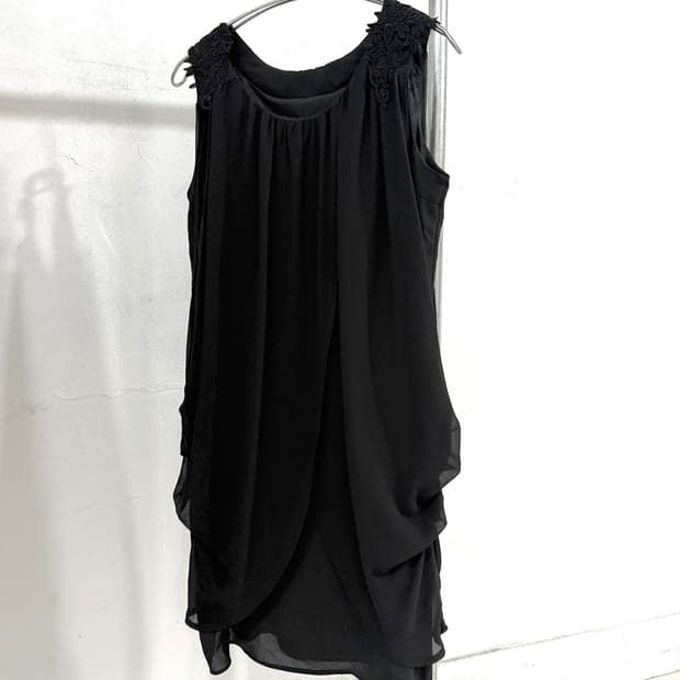 Multi-Styling Chiffon Layered Dress
