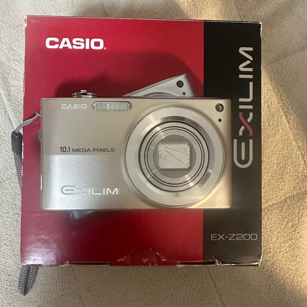 카시오 엑슬림 z200 카메라 디카 디지털카메라 