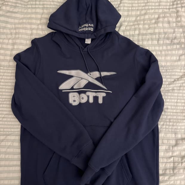 리복 보트reebok bott 콜라보 네이비xl후드티
